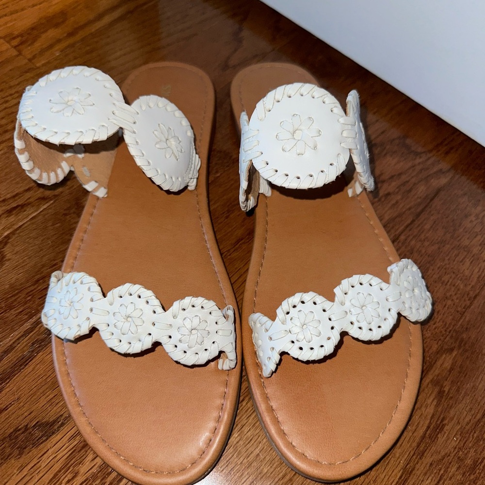 Jack Roger’s White Slide NWOT